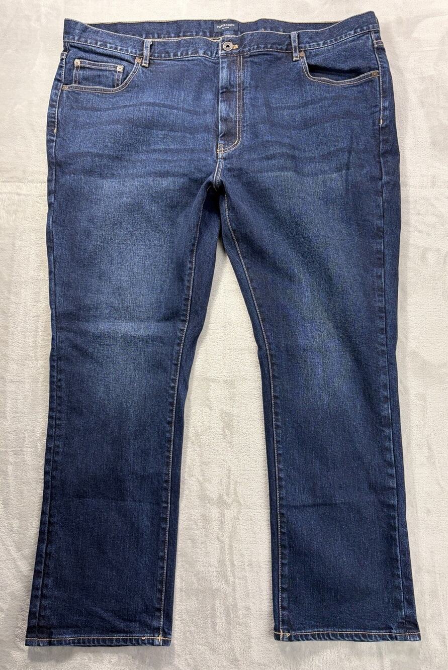 PROPER CLOTH Jeans Japanese Blue Denim Athletic Fit Jeans Men's 42x27 Stretch